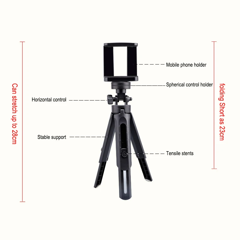 Flexible Sponge Octopus Mini Tripod With Wireless Remote Shutter For iPhone 11 Xiaomi mini Camera Phone Holder clip stand | Мобильные