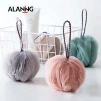 1pcs lantern shape bath ball shower mesh with string massager body cleaning tool rubbing back flowers bathroom supplies