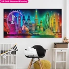 Наборы для алмазной живописи AB, Вельветовая ткань большого размера, алмазная вышивка, мешочки на молнии в европейском и американском стиле, Алмазная мозаика