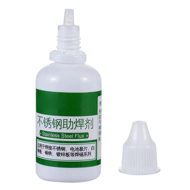 

Powerful Rosin Soldering Agent No-clean Flux White Steel Plate Iron Battey