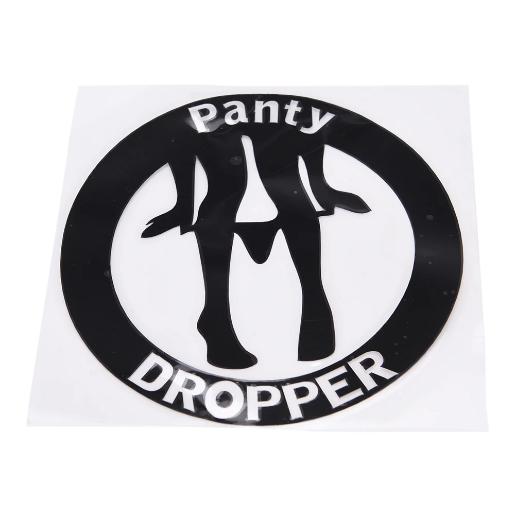 10-100 шт. 11 см наклейка на автомобиль Panty Dropper, декоративный аксессуар с смешным рисунком, наклейки на автомобиль с предупреждающими надписями о безопасности.