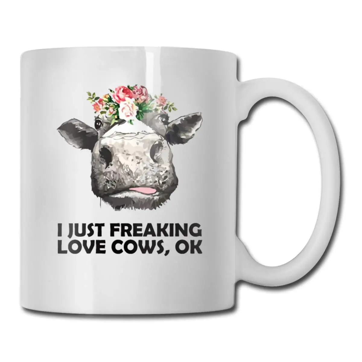 Кофейная кружка для коров Я просто круто люблю забавные подарки коров|Кружки| |