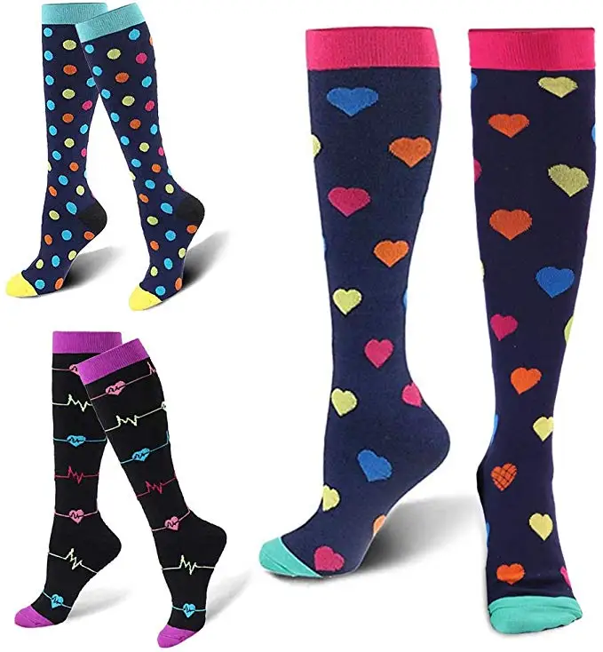 

Высококачественные компрессионные чулки 15-30 мм рт. Ст., для путешествий и материнства, для беременных, повышающие выносливость, носки для ма...