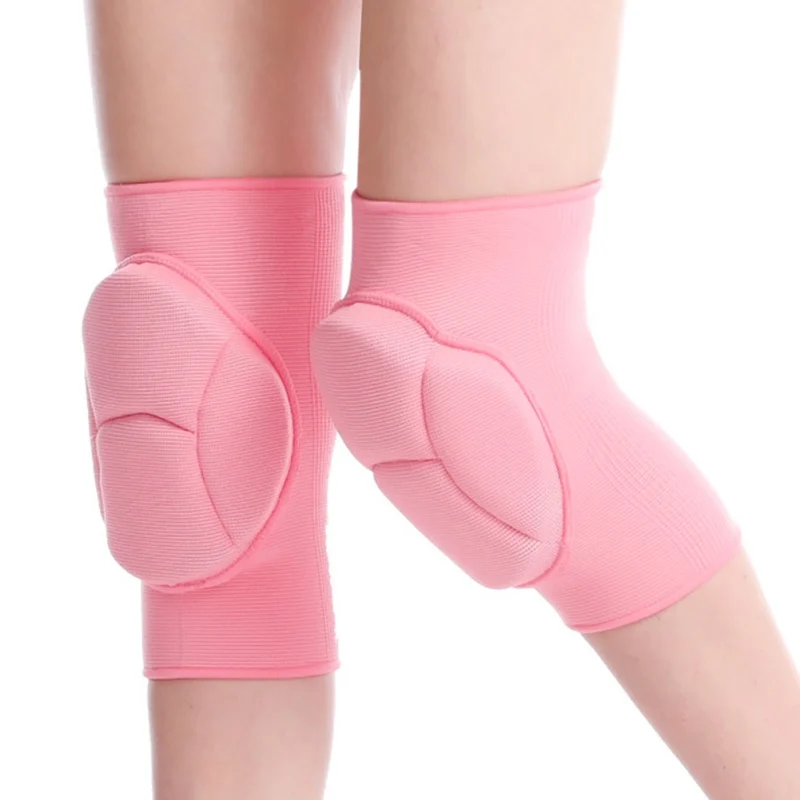 

1 Pair Protective Knee Pads Thick Sponge Football Sports Anti-Slip Collision Avoidance kneepad Brace