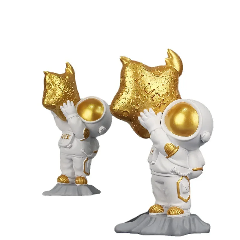 1 шт. статуэтка астронавта из смолы 8-16 см |