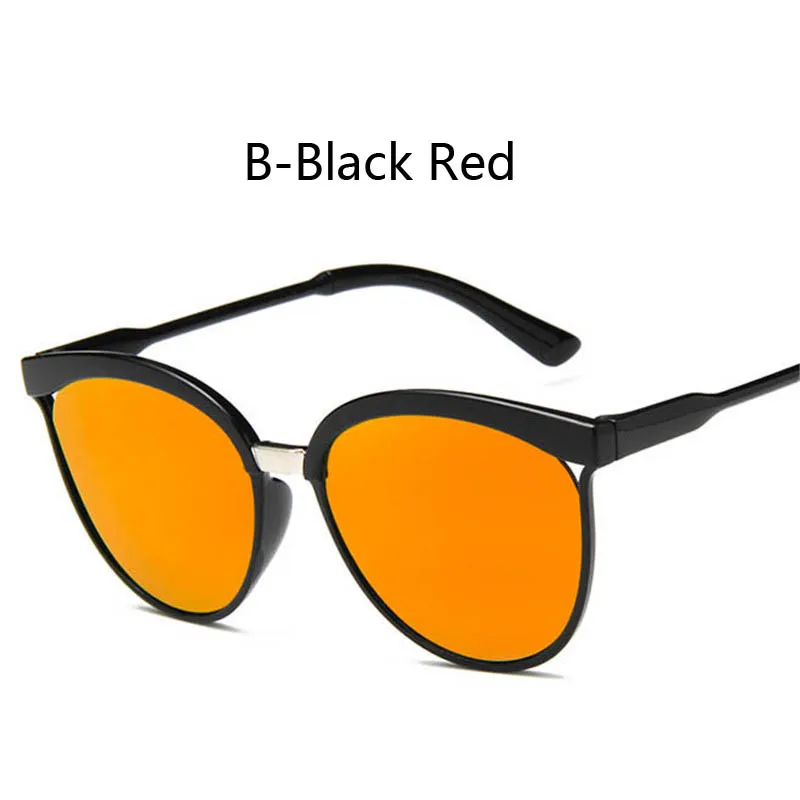 B-Black Red Kilig, брендовые дизайнерские солнцезащитные очки, женские, Роскошные, пластиковые, солнцезащитные очки, классические, Ретро стиль, кошачий глаз, уличные, UV400, Oculos De Sol Gafas - Цвет линз: B-Black Red