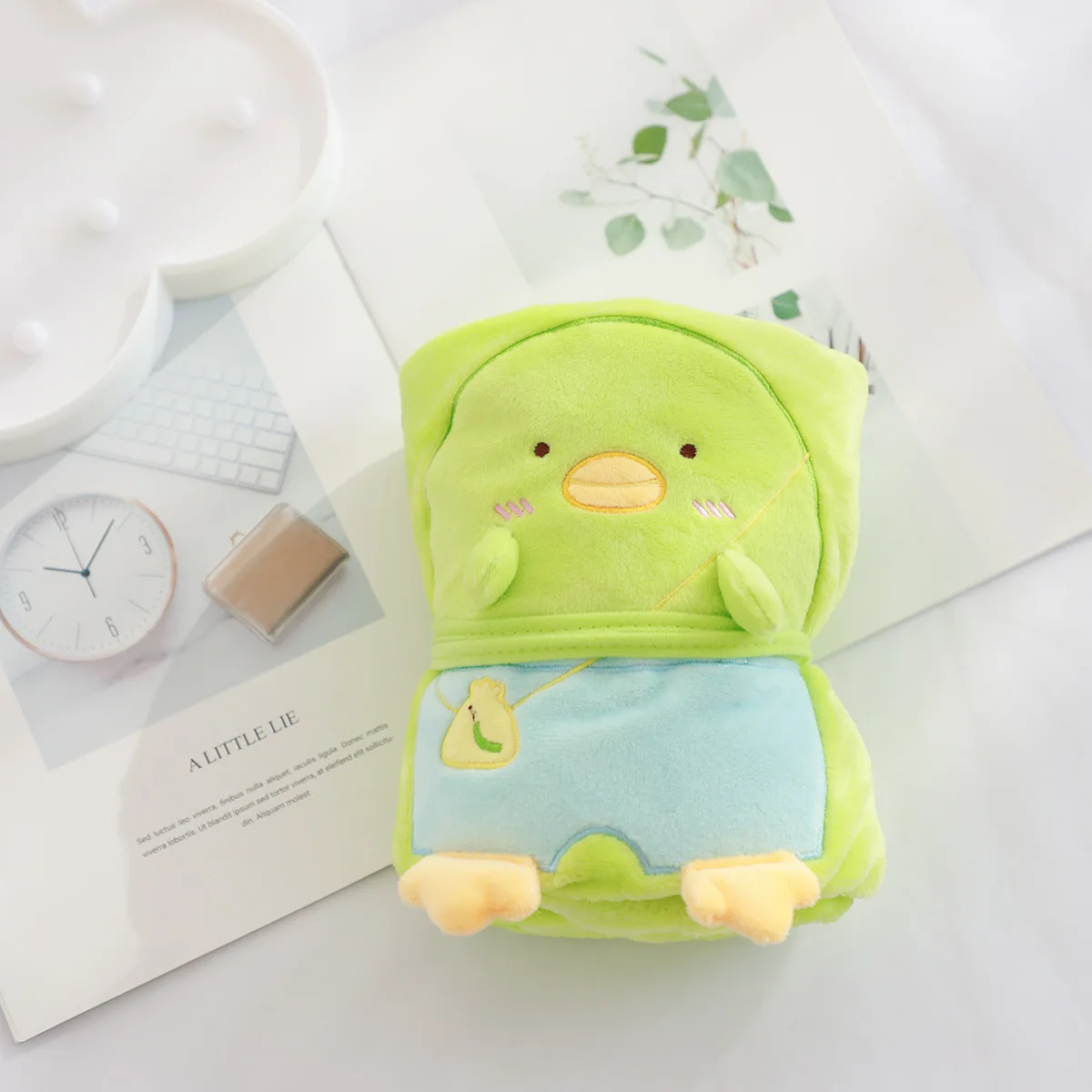 Flannel Children Blanket Cute Corner Creature Cartoon 3d Animal Small 75x100cm Super Soft Weighted | Дом и сад