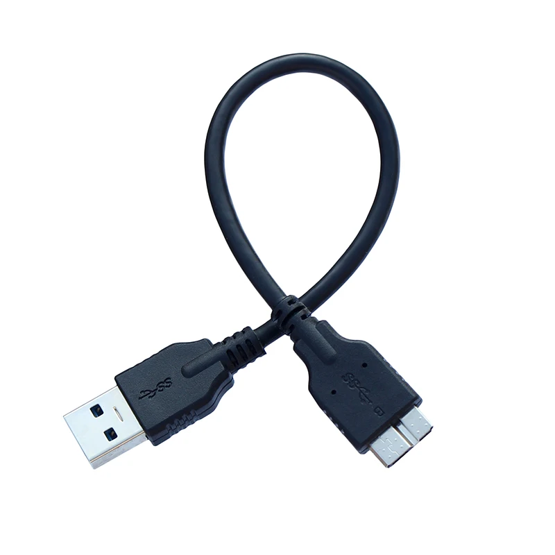 

Короткий Micro USB 3,0 B штекер-USB штекер 20 см кабель для зарядки и синхронизации данных для жесткого диска Samsung S5