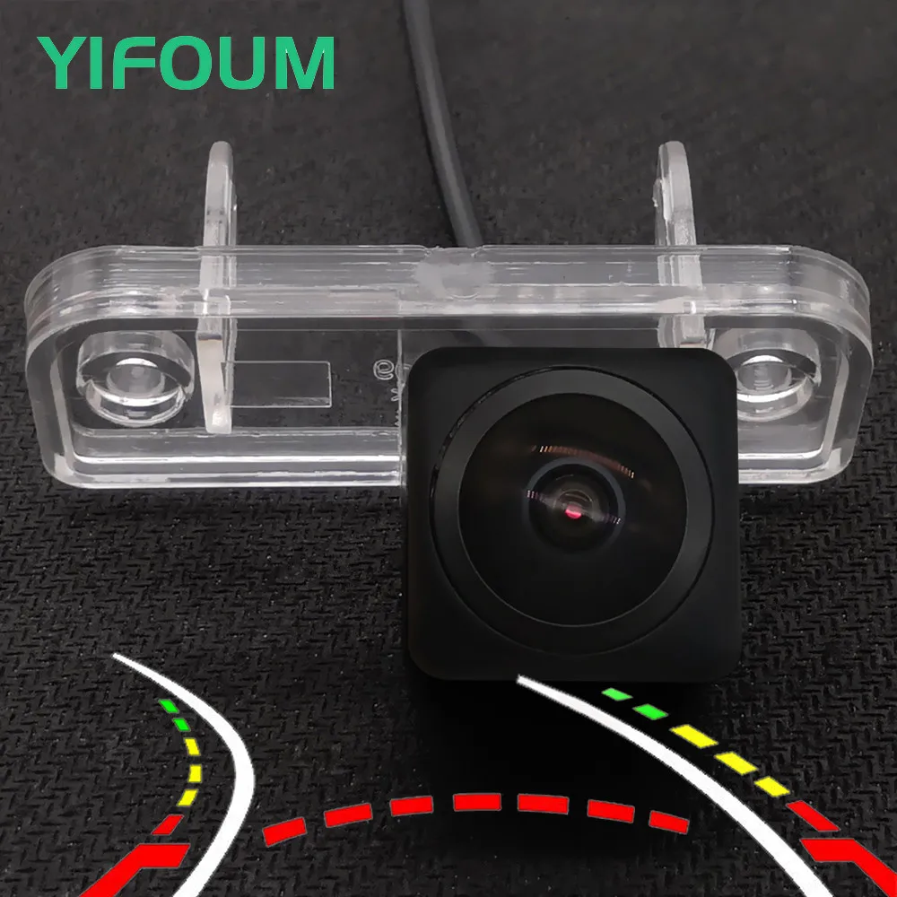 

AHD Fisheye 12LED Dynamic Trajectory Car Rear View Wireless Camera For Mercedes-Benz E Class W211 E280 E300 E320 2002-2009