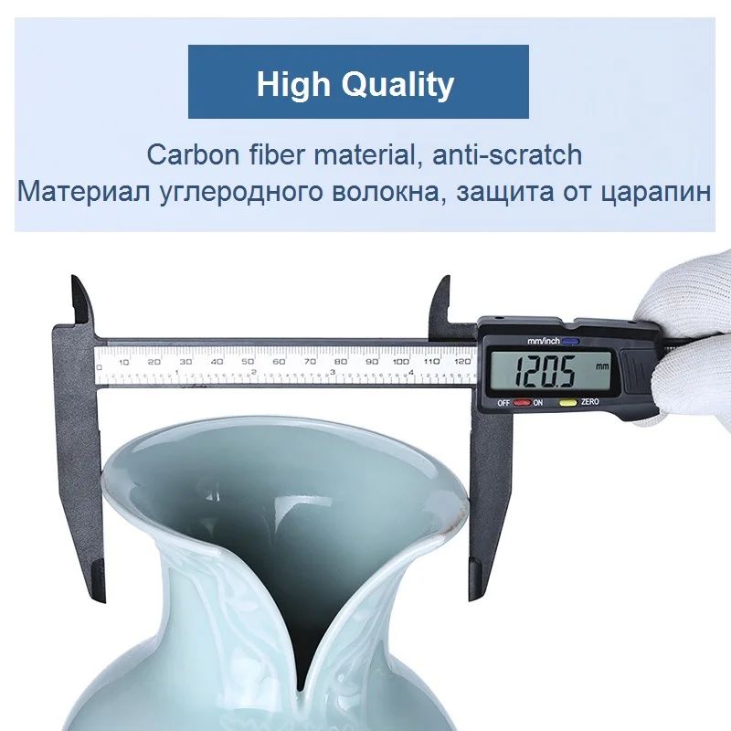 

Large Measure Range Digital Caliper Long Measuring Jaw Electronic Vernier Caliper 0-300 mm Outer Inner Diameter Step Measurement