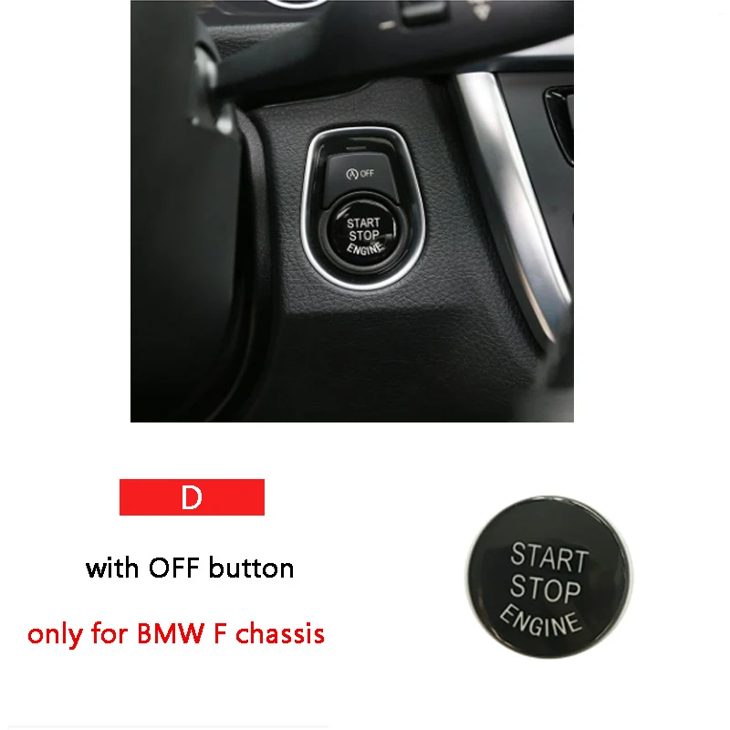 Кнопка запуска двигателя автомобиля замена крышки для BMW F10 F15 F25 F30 F34 F48 G30 G11 F шасси
