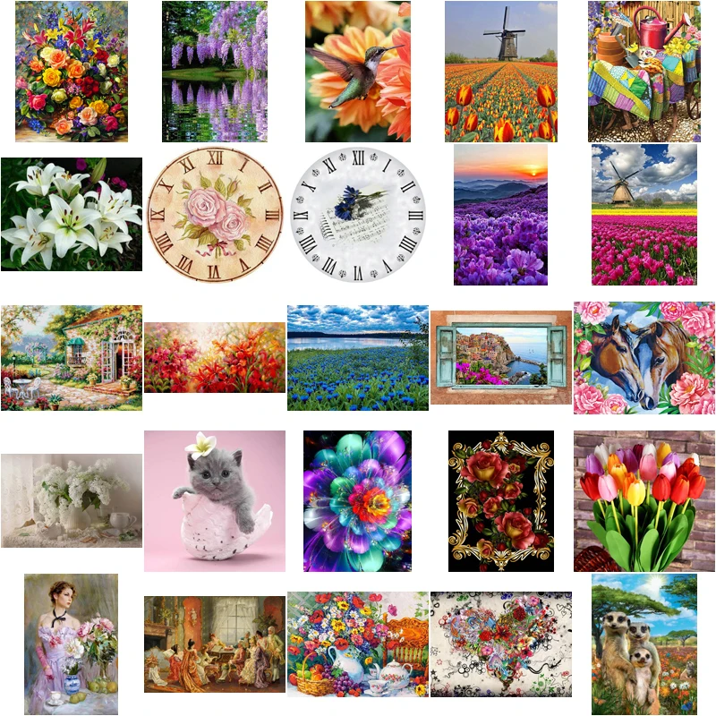 

C18409 Huashu Lake cross stitch kit people 18ct 14ct 11ct count canvas stitches embroidery DIY handmade needlework