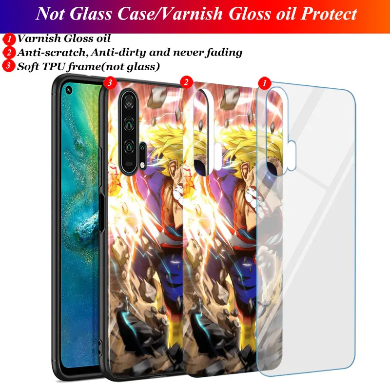 Черный силиконовый чехол My Hero Academy аниме для huawei Honor 10i 9X8X20 10 9 Lite 8 8A 7A 7C Pro Lite чехол для телефона