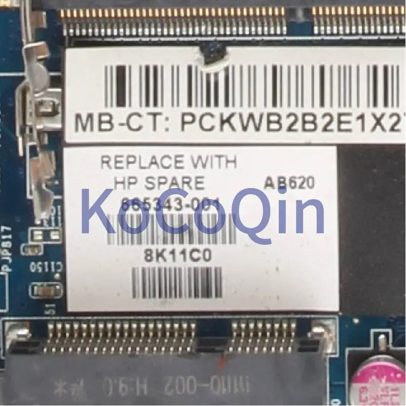 Для струйного принтера HP Pavilion DV6 DV6-6000 HD6770M HM65 Материнская плата ноутбука 665343-001