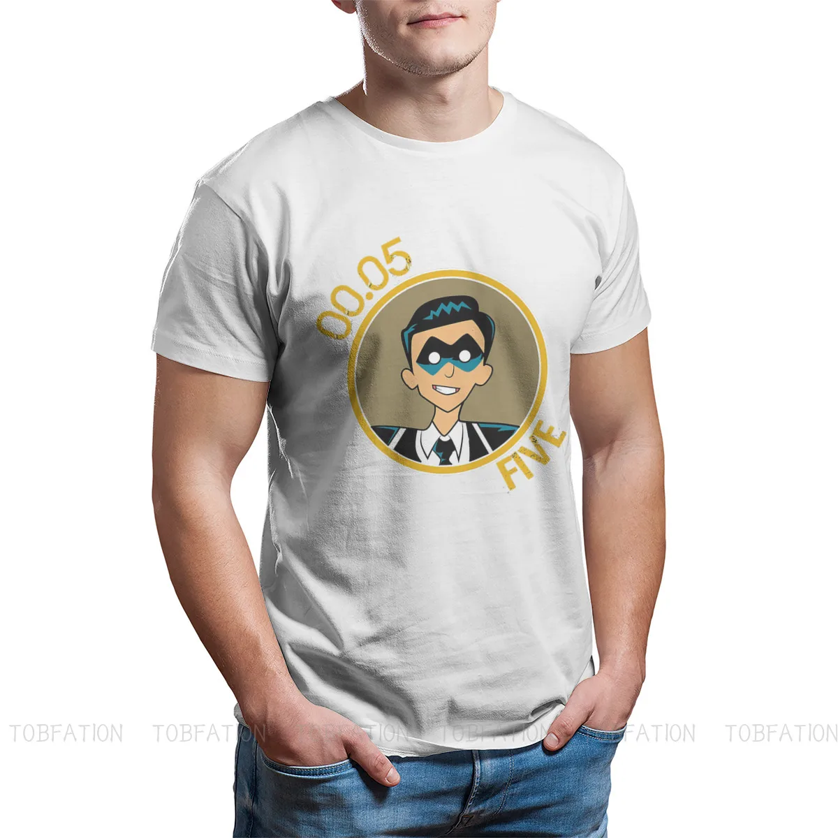 Классическая винтажная Альтернативная Мужская футболка с принтом The Umbrella