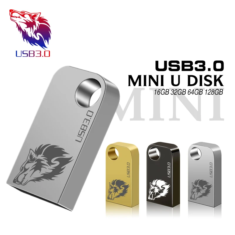 

hot selling metal Pen Drive 3.0 metal USB Flash Drive 128GB 64GB 32GB high speed 16GB 8GB 4GB memory Flash USB3.0 Stick