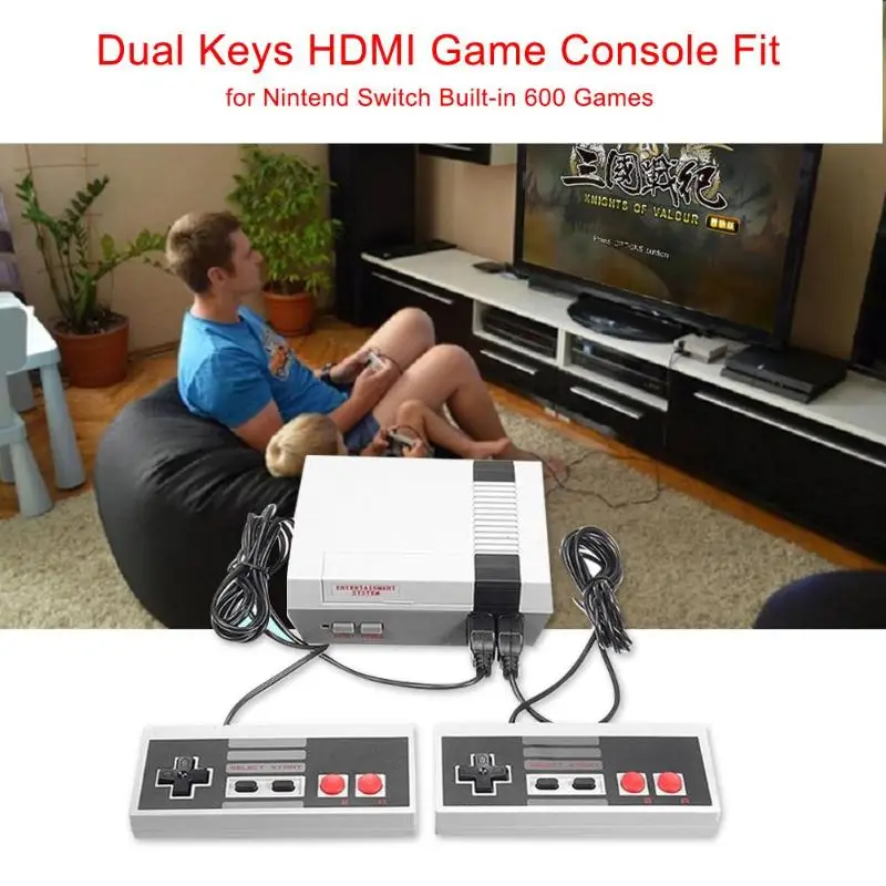 600/620 игры HDMI выход Ретро Классический ТВ Видео Игровая приставка для упрощенной версии классический для пульта NES