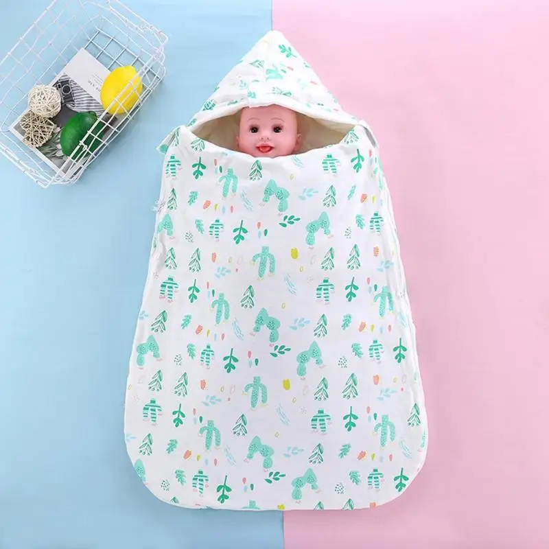 

Newborn Baby Winter Warm Sleeping Bag Envelope Infant Swaddle Stroller Wrap Baby Sleeping Props Bedding Blanket for Baby Care