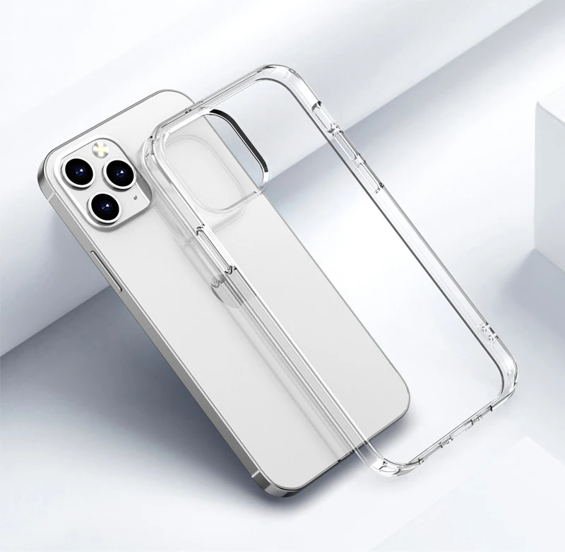 

For Apple Iphone 12Mini 12 Promax Case Shockproof Crystal Clear Soft TPU Airbag Phone Cases for Iphone11 11pro Max