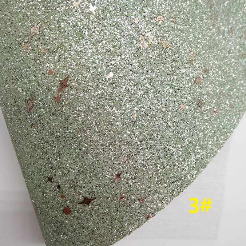 Зеленая блестящая ткань искусственная кожа крокодила камуфляжные листы из