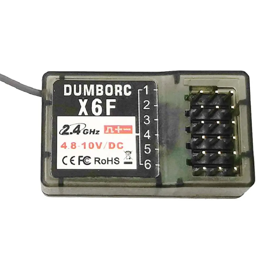 

X6F-2.4G Receiver Accessories Six-channel Accessories Remote Control Toys Electronic Accessories Connection Accessories