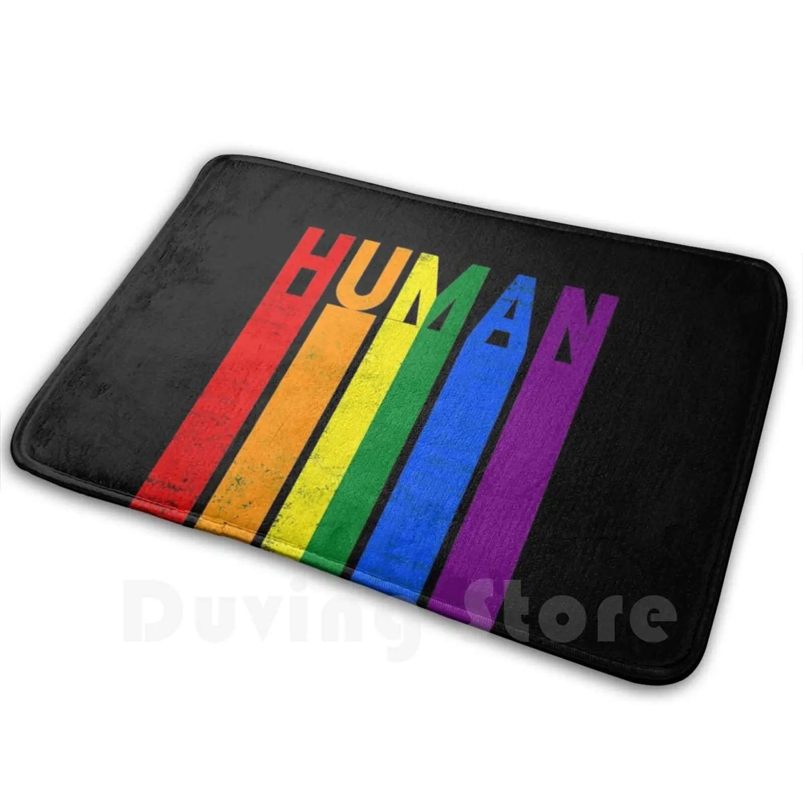 

Человеческий флаг Гордость месяц радуга коврик подушка мягкий человек Радуга