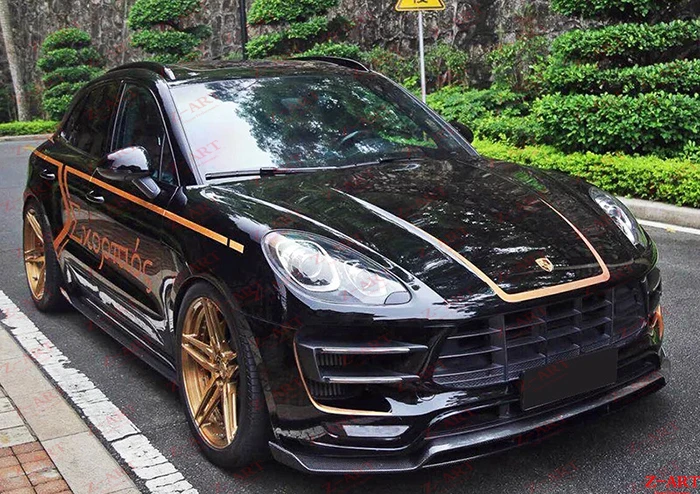 Z ART для Macan Turbo углеродное волокно aerokit тюнинг пакет модифицированный комплект