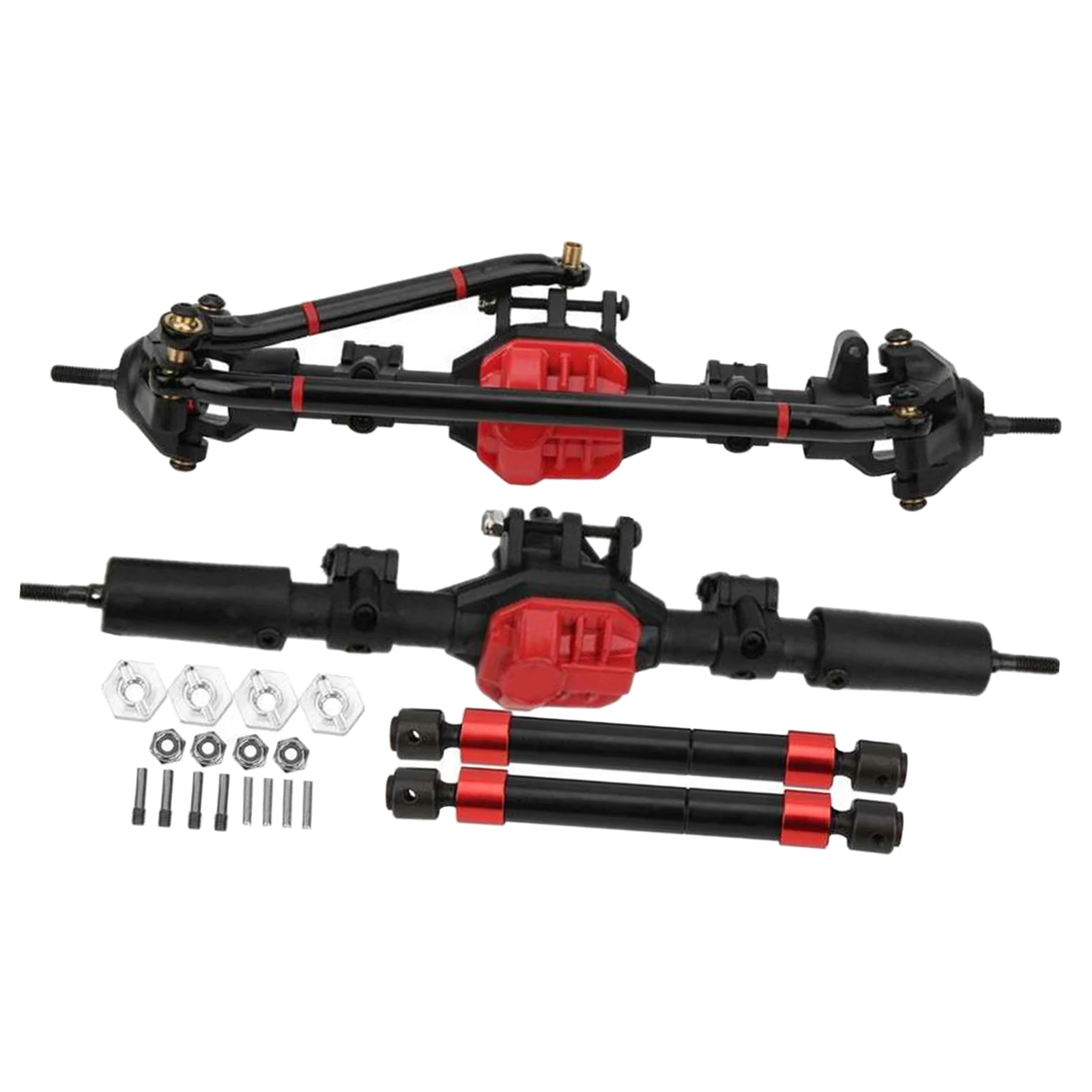 

Осевые приводные валы для Axial SCX10 II 90046 масштаб 90047 1:10, модель для гусеничного трактора, запасные части, аксессуары