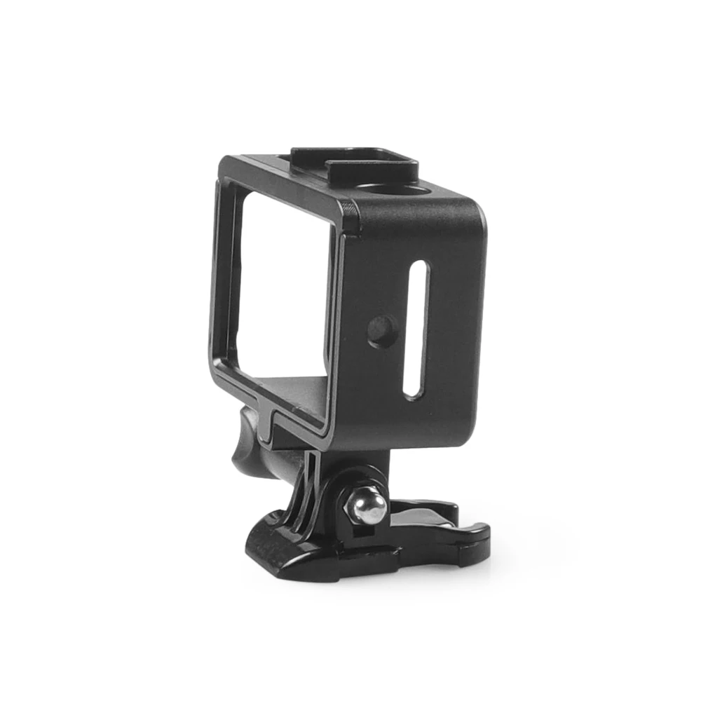 Алюминиевый сплав Vlog Cage чехол-адаптер для DJI OSMO ACTION camera Shell Frame корпус с холодным башмаком светодиодный светильник микрофон