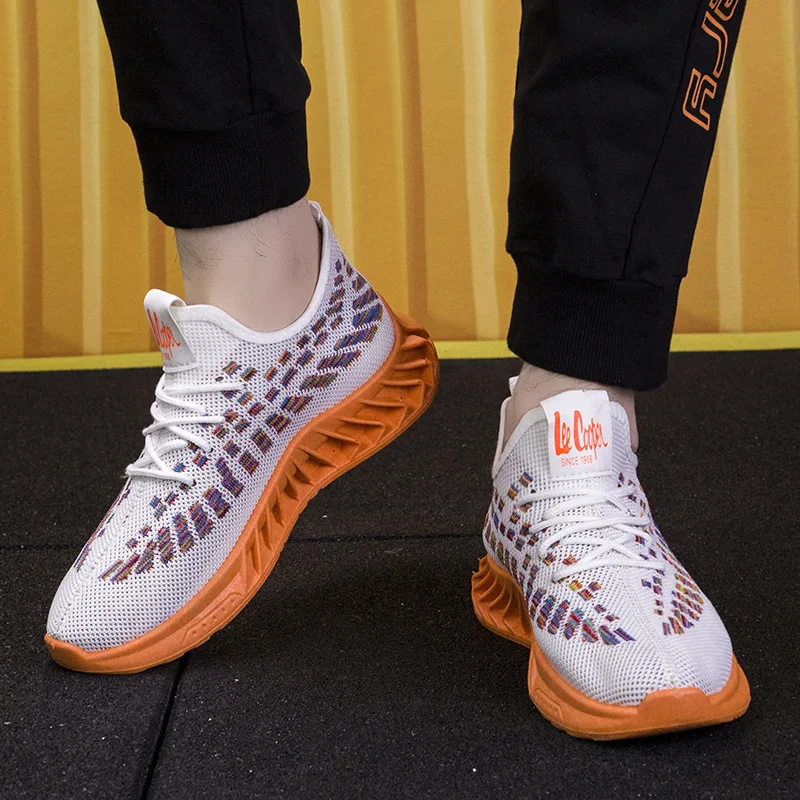 

2021 New Running Sneakers Men and Women Blade Lace-up Shoes Casual Couple Sports Mesh Shoes Men Sneakers Casual Man Shoe