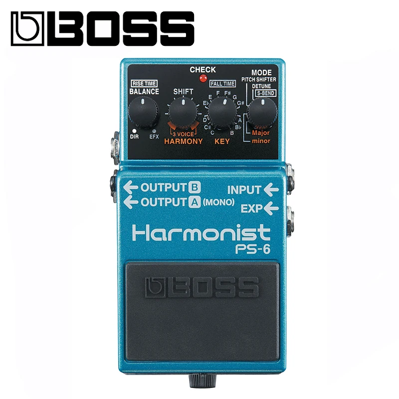 Набор педалей для губной гармоники Boss PS-6 комплект эффектов с отворотами тканью