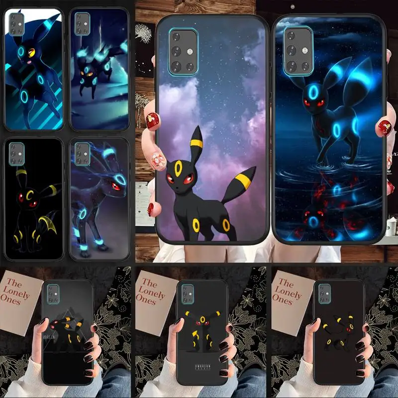 

third-generation-Umbreon Phone Case For Samsung S5 S6 S7 S8 S9 S10 S20 S21 Edge Plus E Fe Lite