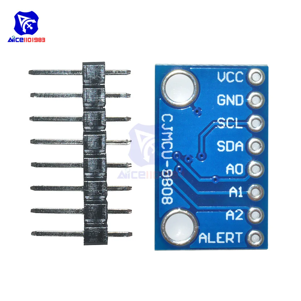 Diymore MCP9808 Высокоточный модуль датчика температуры I2C IIC Плата расширения для