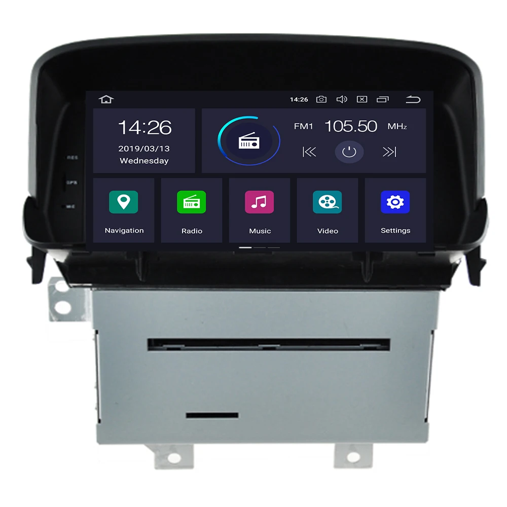 Android 10 Восьмиядерный (Восьмиядерный) 4G RAM автомобильный DVD плеер GPS для OPEL MOKKA