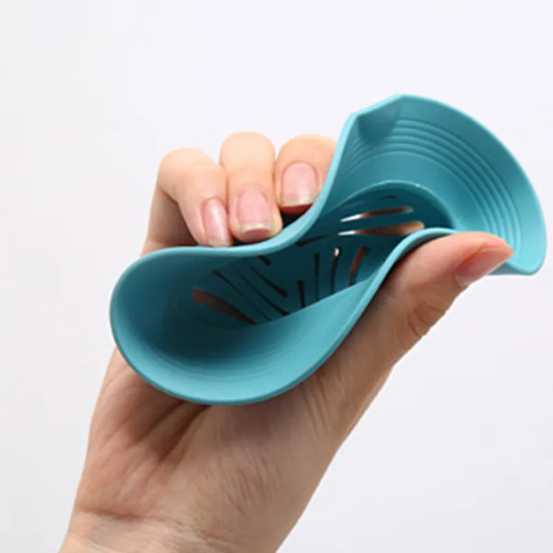 portable silicone sink strainer waste plug sink filter waste collector kitchen bathroom accessories sewer strainer floor drain free global shipping