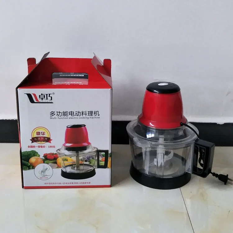 

3L Powerful Meat Grinder Spice Garlic Vegetable Chopper Electric Automatic Mincing Machine Household Grinder Food Processor