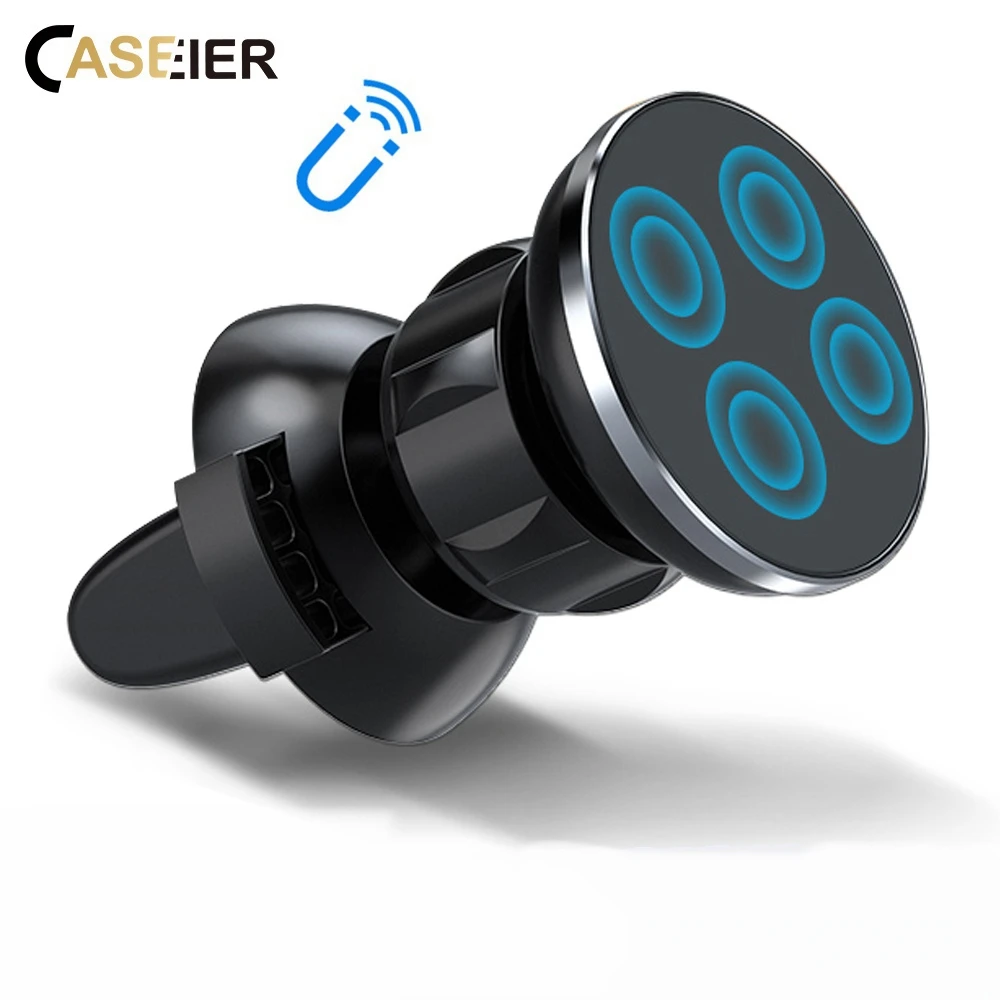 CASEIER магнитный автомобильный держатель телефона для iPhone Samsung 360 Air Mount в автомобиле
