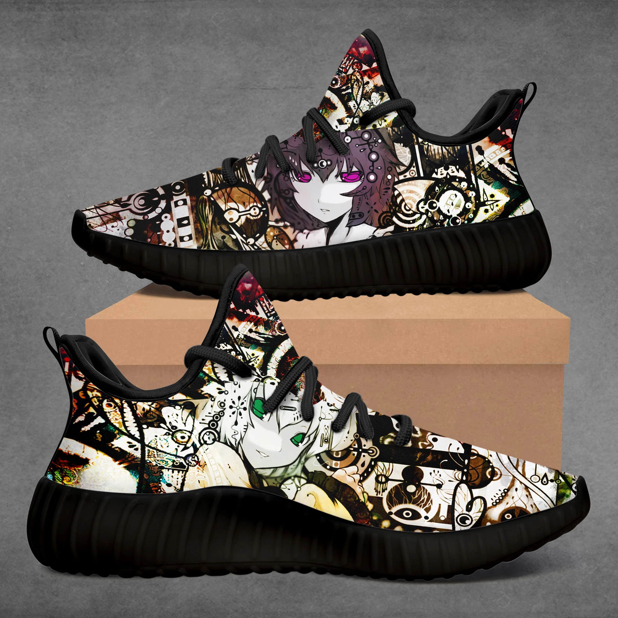 

Custom ANIMEI-Llustration Men Women Ladies Sports Sneakers Running Shoes