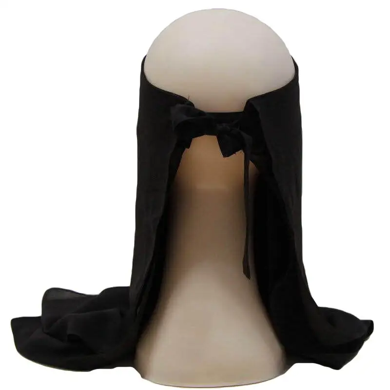 Мусульманская бандана шарф исламский 3 слоя Niqab Burqa капот хиджаб Кепка головные