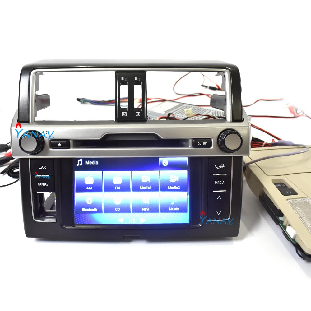 

Система Android, автомобильный GPS-плеер, видеоинтерфейс для Toyota Prado 2016 2017 2018 2019, навигация, автомобильный радиоплеер, автомобильный интерфейс