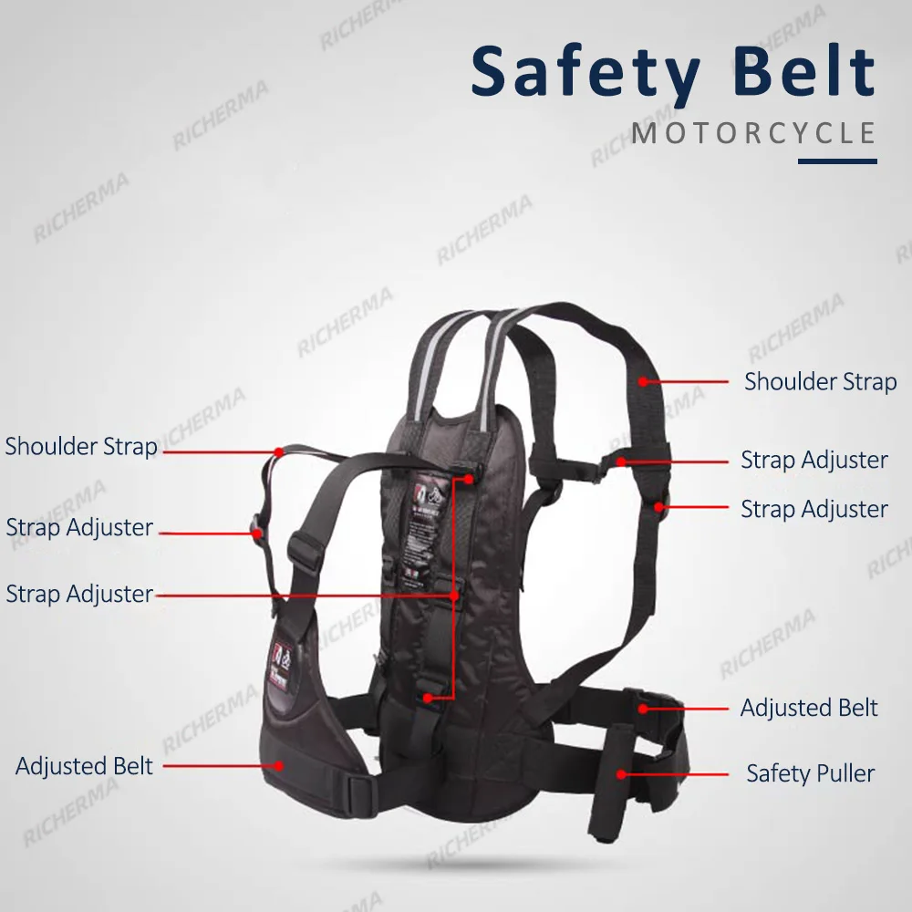 Adjustable Children Satety Belt For Kids Motorcycle Seat Mooring Strap Bike Electric Electromotor Cycle |
