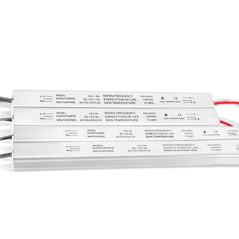 Ультратонкий Светодиодный источник питания 180 240 в светодиодный трансформатор
