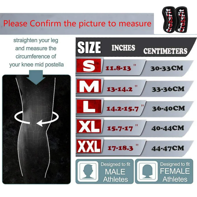 

Professional 7mm Neoprene Sports Kneepad Sports Compression Powerlifting Crossfit Knee pads Training Knee Brace Support