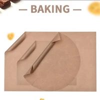 baking mat reusable resistant baking high temperature paper resistant foil oven microwave cooking grid cooking mat tools