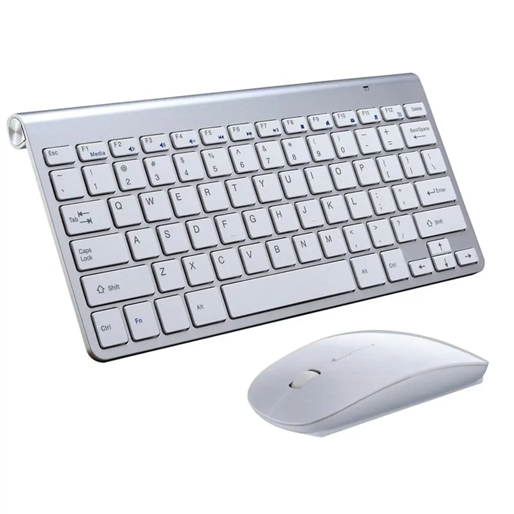 

2.4G Wireless Mini Keyboard and Mouse Set for Notebook Computers and Desktop Computers 78-Key Ergonomic Design