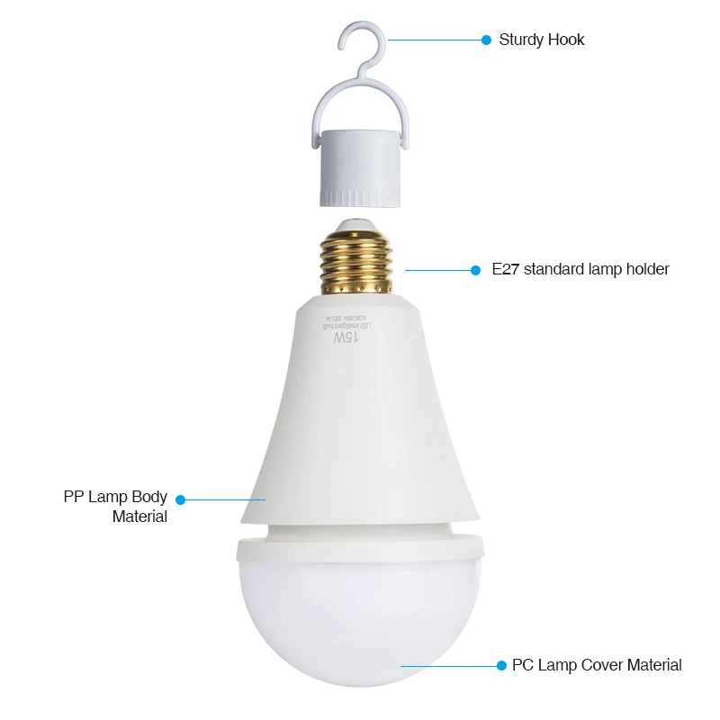 Аварийсветильник светодиодсветодиодный лампа E27 уличный ночсветильник с