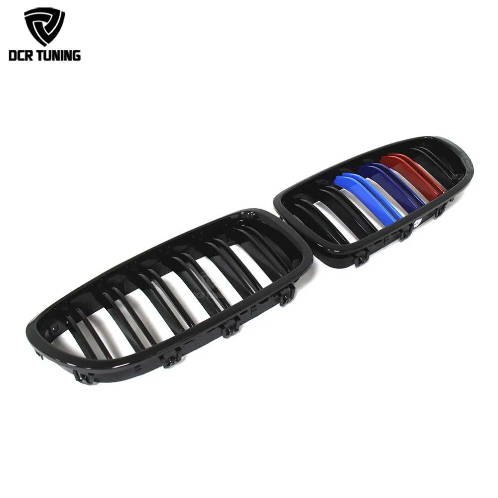 Передняя решетка с двумя ремнями для BMW 5 M Series F10 M5 три цвета Look & Gloss black 2010 2011 2012 2013