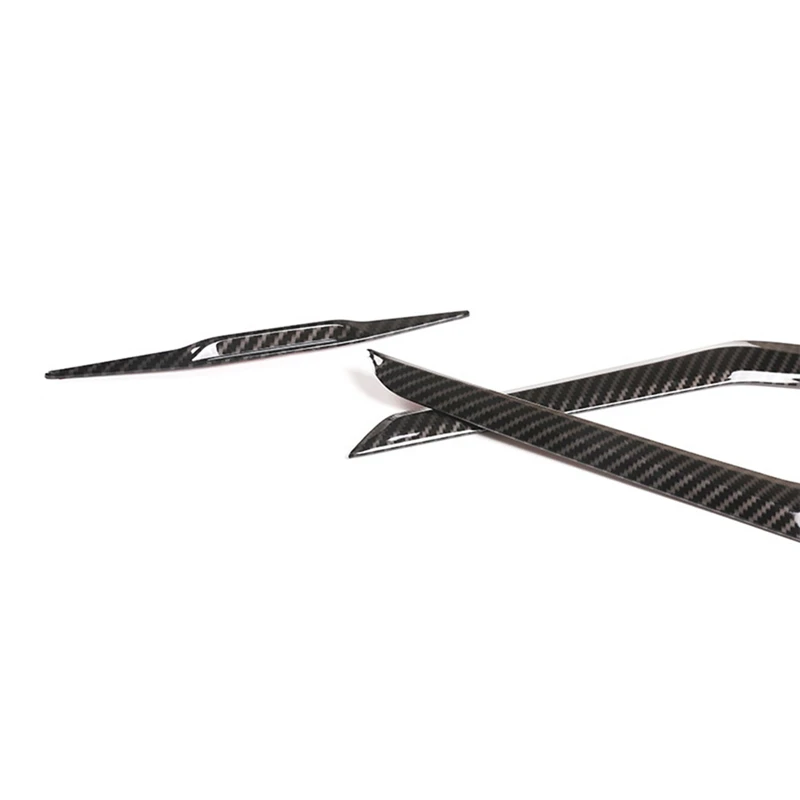 

Car Interior Parts Car Interior Center Console Cup Cover Decorative Strips for BMW 3 Series 2020 Carbon Fiber Pattern