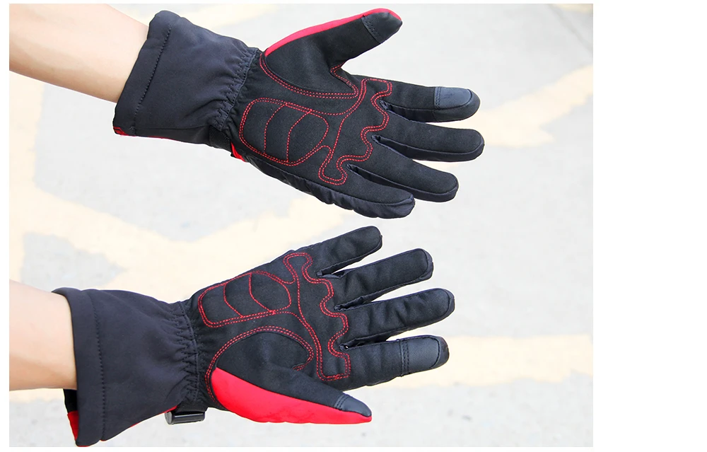 SUOMY Motorcycle Gloves Men Waterproof Windproof Winter Guantes Moto Gloves Touch Screen Motorbike Riding Gloves