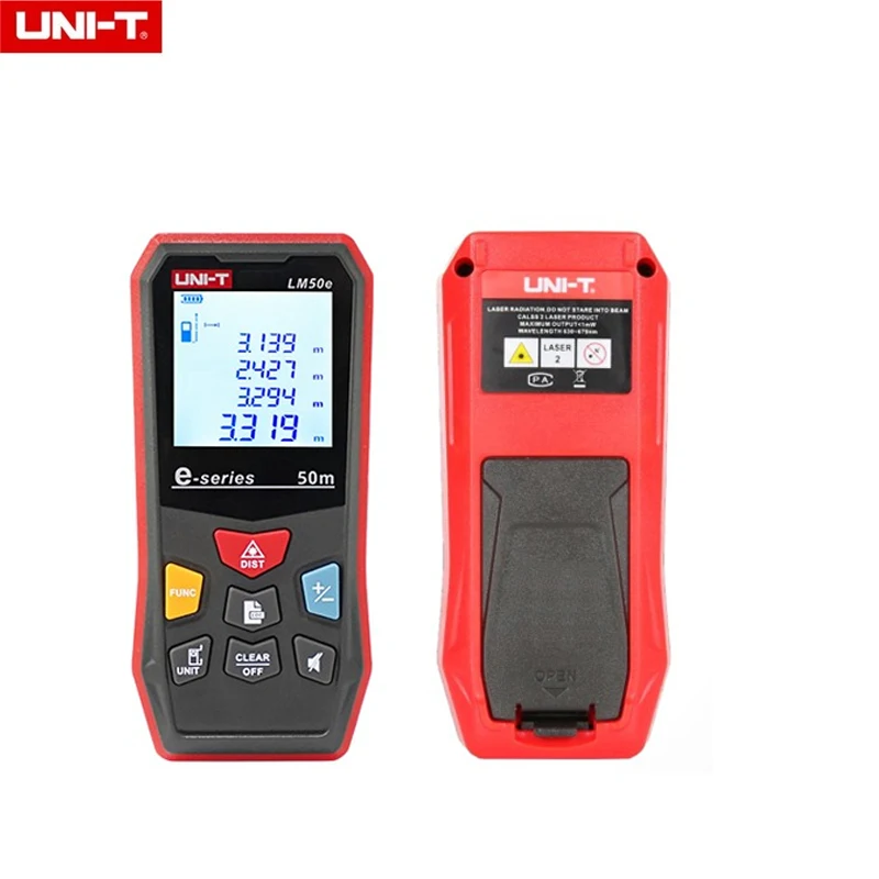 UNI-T Digital Laser Rangefinder LM40e LM50e LM60e Distance Meter Measure Tape Electronic Ruler Range Finder | Инструменты